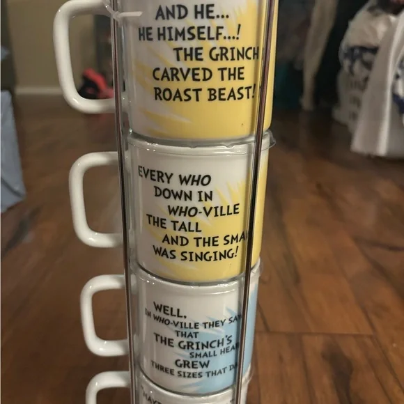 Dr Seuss the grinch mug stacker - Picture 3 of 4